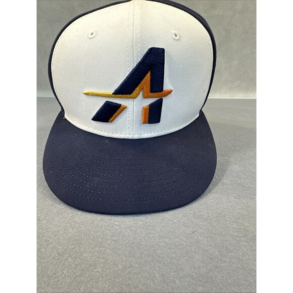 Houston Astros MLB Fitted Hat 59FIFTY New Era Cap Navy Size 7 5/8 - Picture 1 of 8